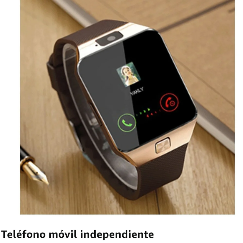 Smartwatch with Touch Monitor with Pedometer and Anti-Lost Camera